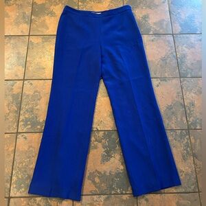🌟Kasper Royal Blue Straight Leg Women's Pants
